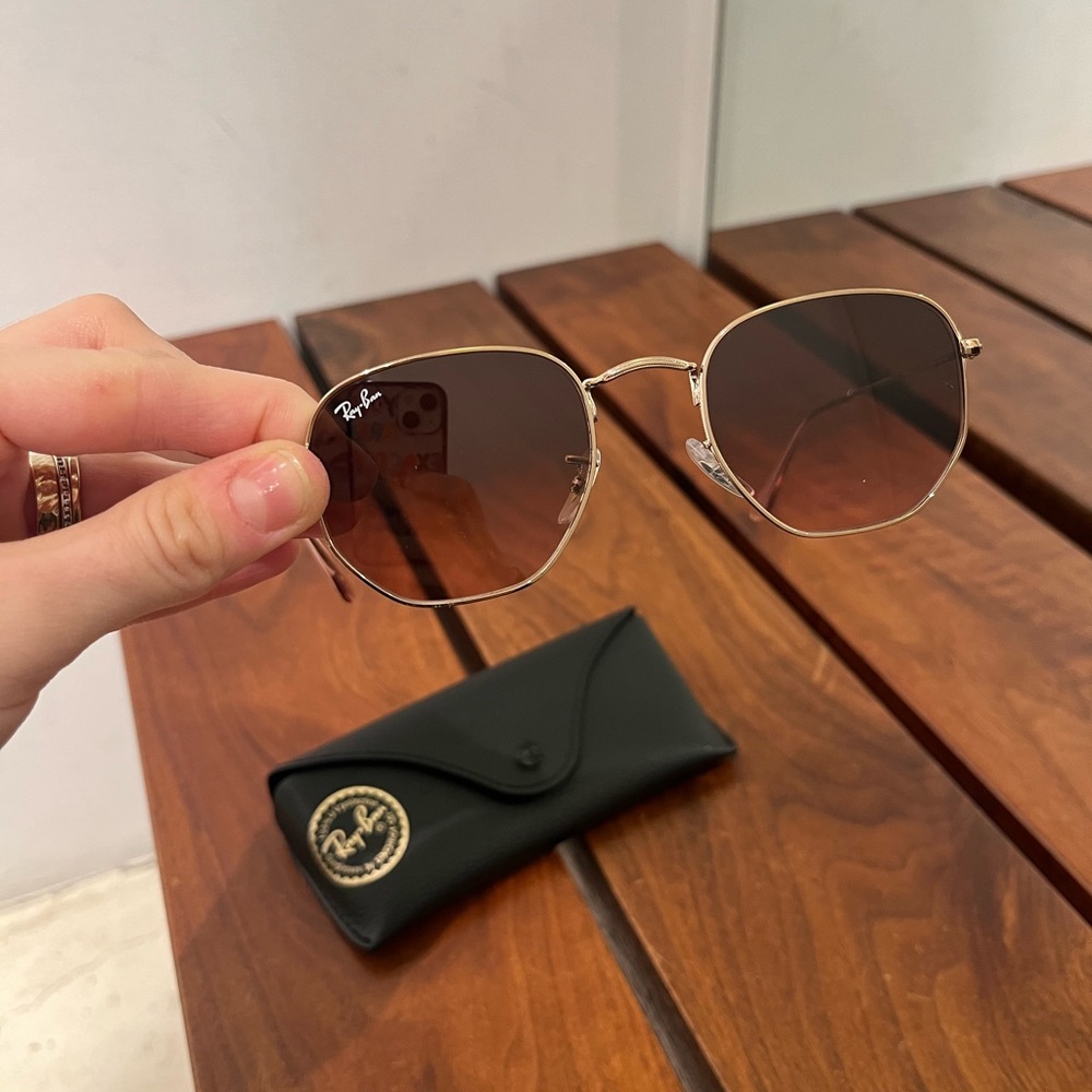 Rayban Hexagonal Sunglasses